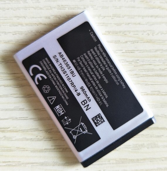 AB463651BC AB463651BU Batterij Voor Samsung GT-S3650,GT-S5550,GT-S5560,GT-S5600,GT-S5620,GT-S7070,GT-S7220,GT-C3530