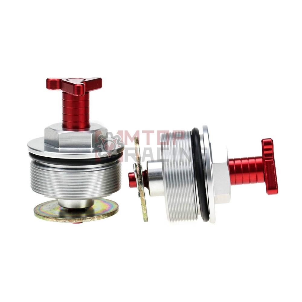 Tapa de horquilla de precarga para Yamaha XT660 43mm, pernos de horquilla triajustables