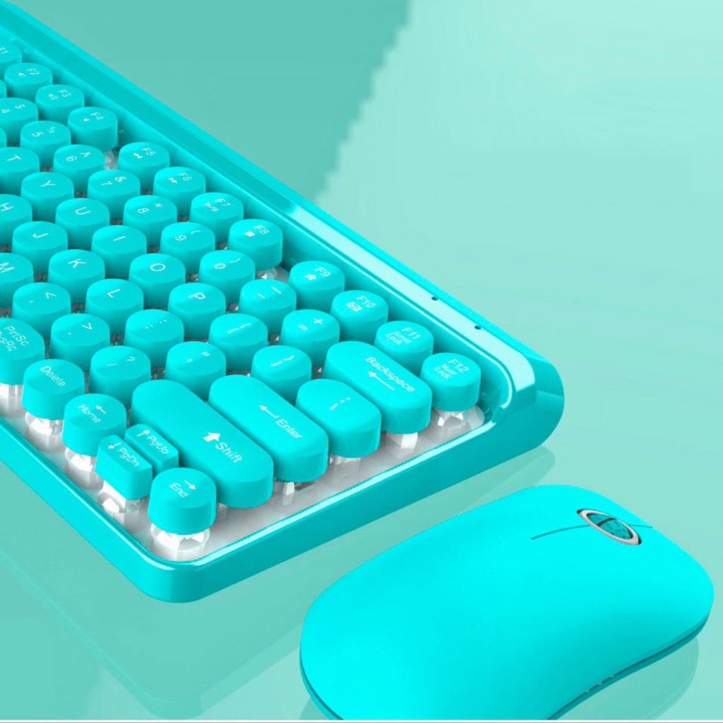 2.4g trådløse tastatur mus brugervejledning trådløst multimedie tastatur til pc gaming tastatur mus sæt til pc
