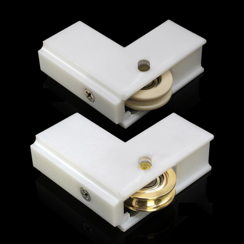 Sliding Door Plastic Steel Screen Window Pulley Aluminum Alloy Brass Wheel Muted Roller Track Hardware