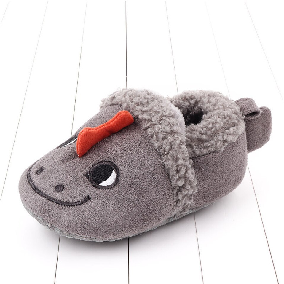 Zapatos adorables para bebé, zapatillas para bebé, niño y niña, zapatos de cuna de punto, zapatillas antideslizantes de dibujos animados para bebé: Style 5 / 13-18 meses