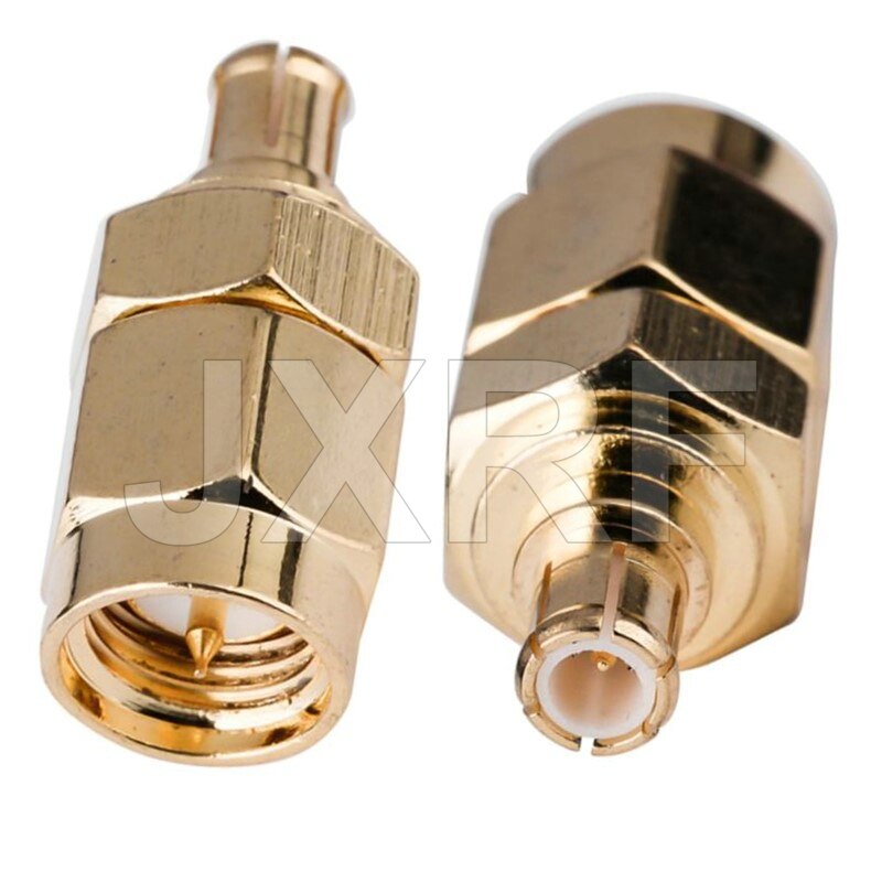 1PCS SMA To SMA SMB MCX MMCX CRC9 TS9 male female Adapter RF Connector: No 9-1PCS