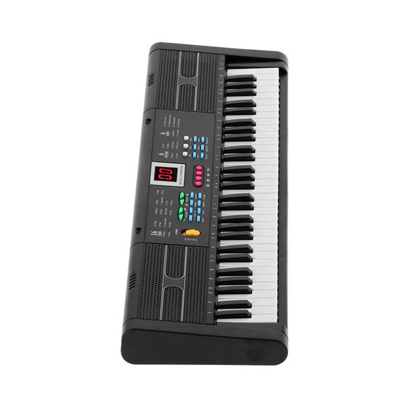 Keyboard Piano Electronic Organ 61 Keys Electric Piano Digital Music Electric Keyboard with USB Microphone for Kids Beginner