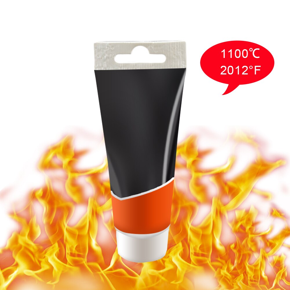 Car Exhaust Pipe Repair Glue High Temperature Resistant Waterproof Sealant Exhaust System Joint and Crack Sealer