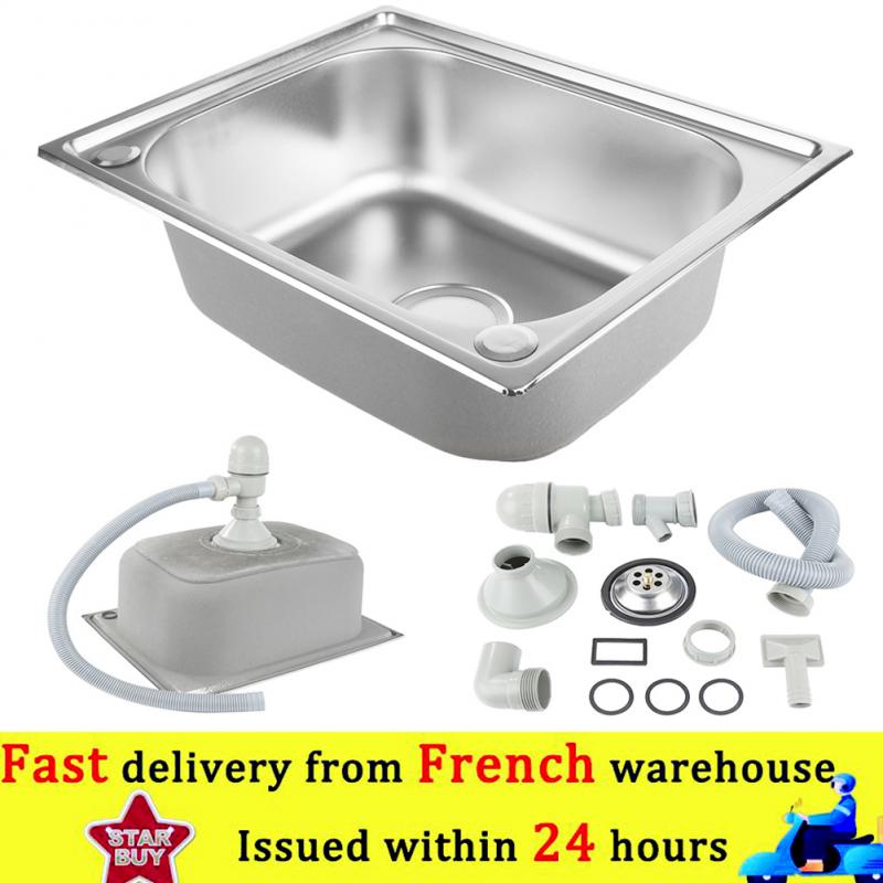 Spoelbak Enkele Wastafel Enkele Wastafel Keuken Bar Armatuur Enkele Wastafel Verdikte Spoelbak Grote Single Slot Huishoudelijke Slot Schotel Wastafel Hwc