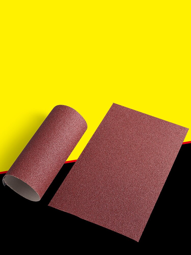 Hand-teared sand cloth roll polishing sandpaper woodworking sand metal soft cloth roll putty powder sandpaper JB-5 sand cloth.