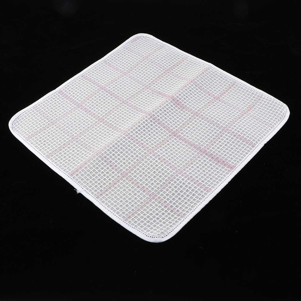 15 x 15 inch Blank Rug Hooking Mesh Canvas Latch Hook Tool for Latch Hook Rug Tapestry Canvas DIY