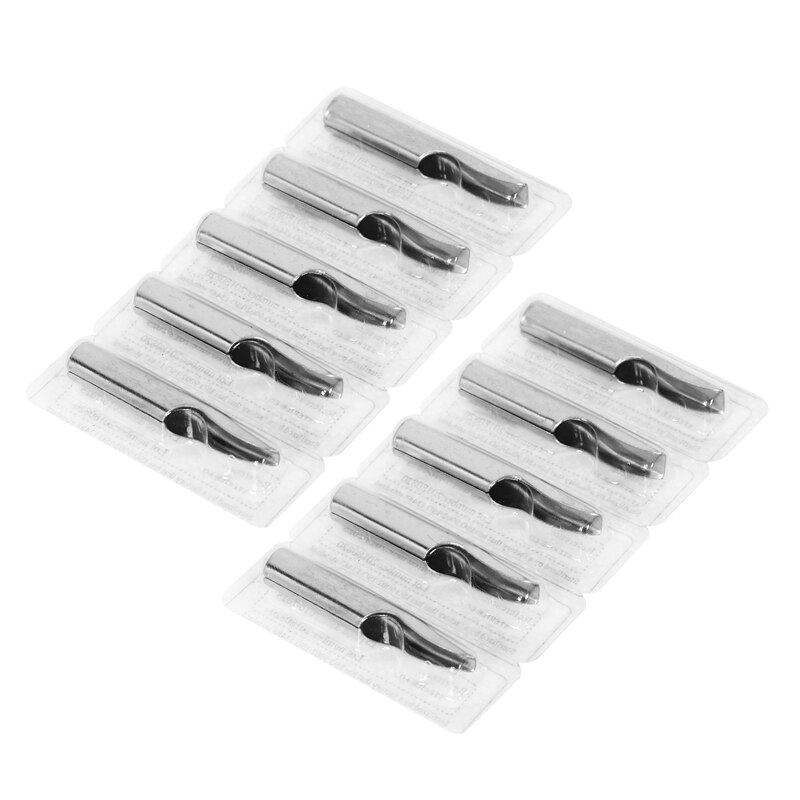 10 embouts professionnels de buse d'acier inoxydable pour la Machine de tatouage: Default Title