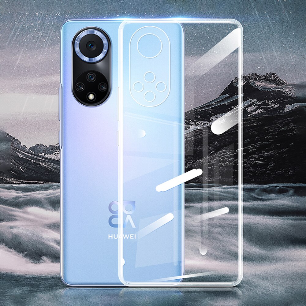 Transparante Telefoon Case Voor Huawei Nova 9 Pro Soft Clear Hoge Qualtiy Tpu Camera Bescherming Originele Achterkant Nova9 9Pro fundas