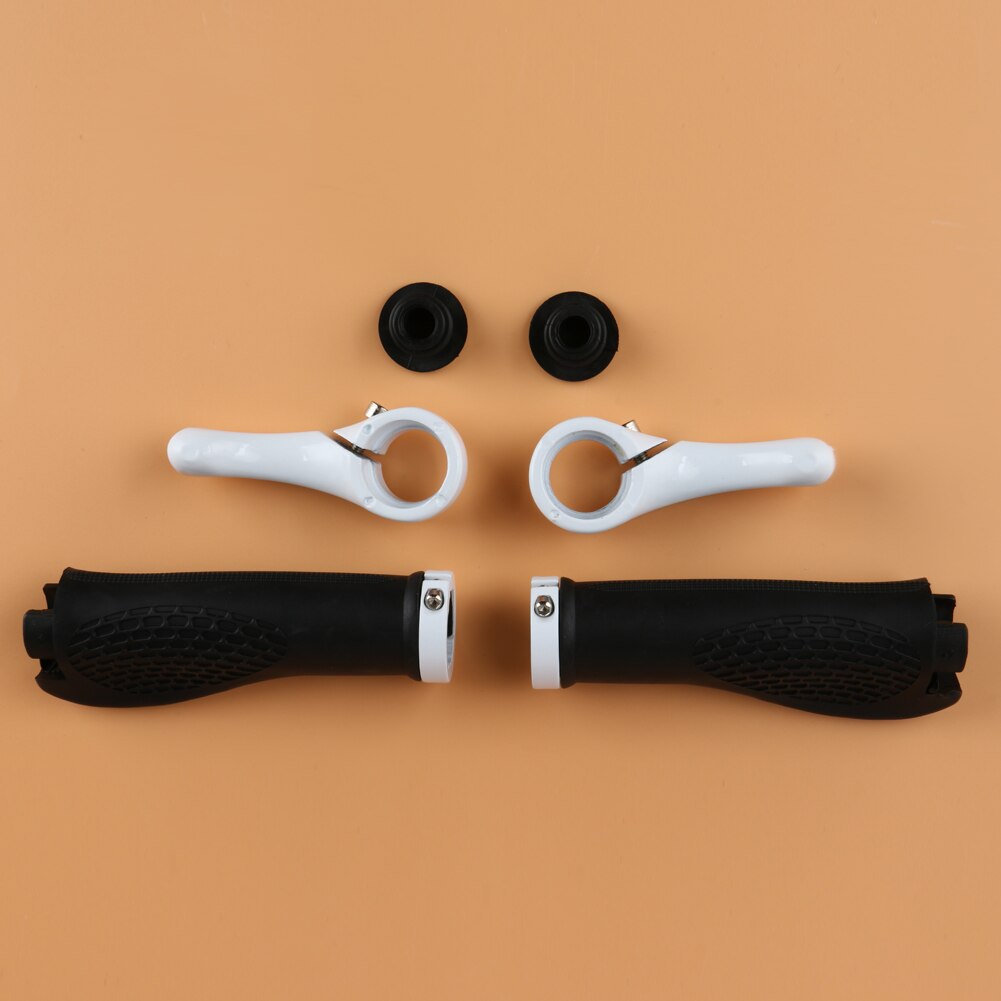 Antidérapant vélo poignée ergonomique vtt VTT guidon en caoutchouc poignées cyclisme verrouillage-On extrémités vélo accessoires