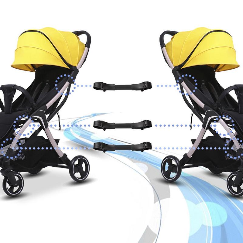 Baby Kinderwagen Anschlüsse Abnehmbare Doppel Warenkorb Stecker Leichte Doppel Kinderwagen Adapter Einstellbar Mehrweg Zwilling Kinderwagen
