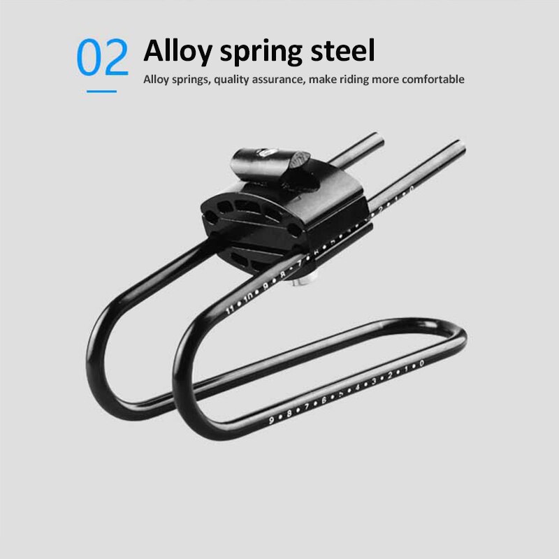 Aluminium Fiets Schokdemper Zadel Schokdemper Apparaat Voor Mountainbike Mtb Fietsen Schorsing Apparaat Accessoires