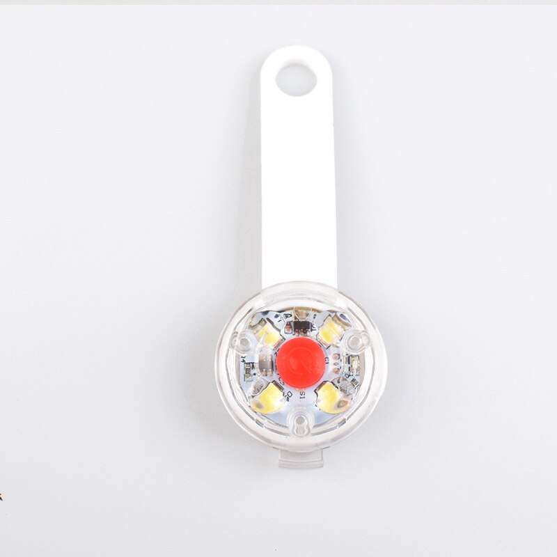 Collier lumineux LED avec chargeur USB pour chien, pendentif de nuit, accessoires Anti-perte, étiquette lumineuse pour chien: White