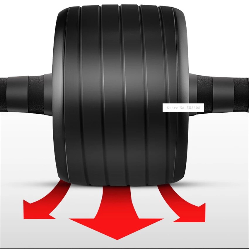 Single-Wheel Large Ab Roller Coaster Antiskid Ab Power Roller Multi Angle Exercise Abdominal Muscle Wheel Mute Abdomen Trainer