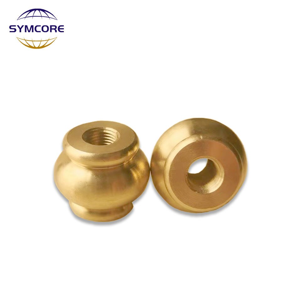 Internal Tooth M10 Brass Drum Connector 30 * 25MM Crystal Table Lamp Floor Lamp Decorative Parts Pitch 1.0mm Connecting Rod