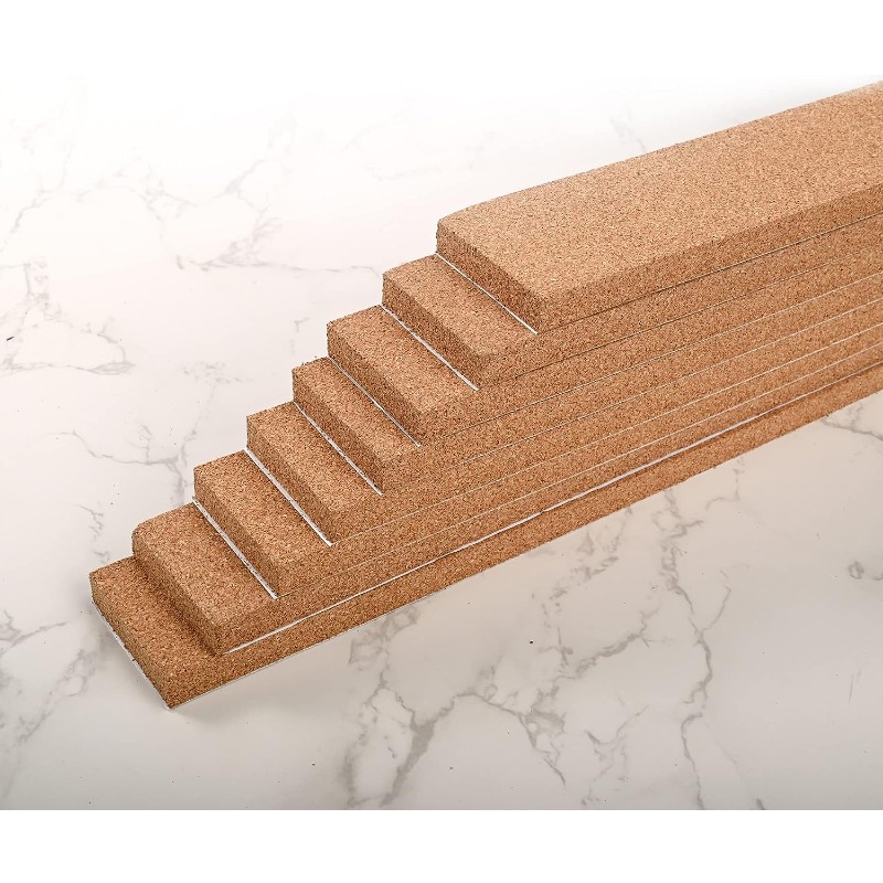 3szt Paski robić tablic korkowych Samoprzylepna mała tablica korkowa na ścianę Biurko Dom Klasa Biuro robić wklejania Notatki Zdjęcia Harmonogramy