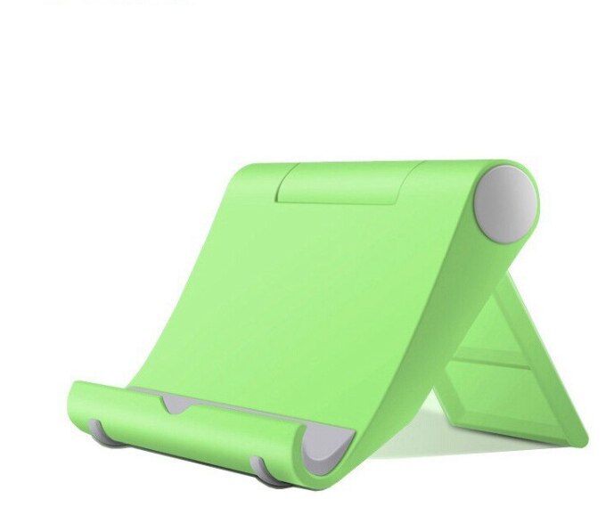 Draagbare Mini Mobiele Telefoon Houder Opvouwbare Bureau Standhouder Verstelbare Universele Mobiele Telefoon Houder Voor Iphone Andorid Telefoon: Green