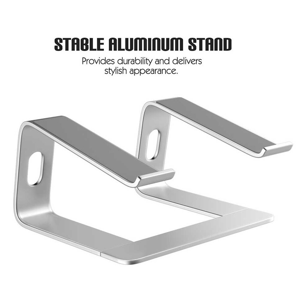 Draagbare Laptop Stand Aluminium Notebook Suporte Beugel Riser Houder Met Koeling Voor Macbook Chromebook