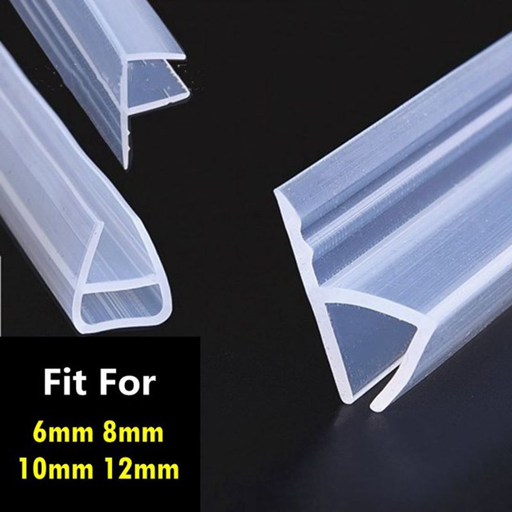 1M 6-12mm Silikon Gummi F U h bilden Glas Tür Abdichtung Streifen Fenster Glas Dichtung Streifen für Schlecht Bildschirm Tür Wetter