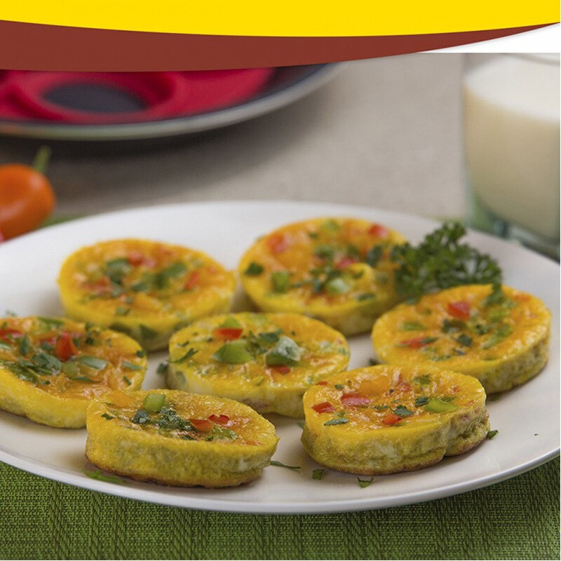 Perfect Pancake maker Egg cheese bread bakeware 7 Cavity non-stick Flippin Fantastic Silicone Pancake Mold Pastry Tools