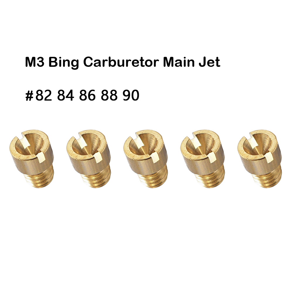 Förgasarmunstycke  m3 bing huvudmunstycke gr sprutmunstycke  yy50qt-8 lf50 qt 8a x1 lj50qt- e: Champagne
