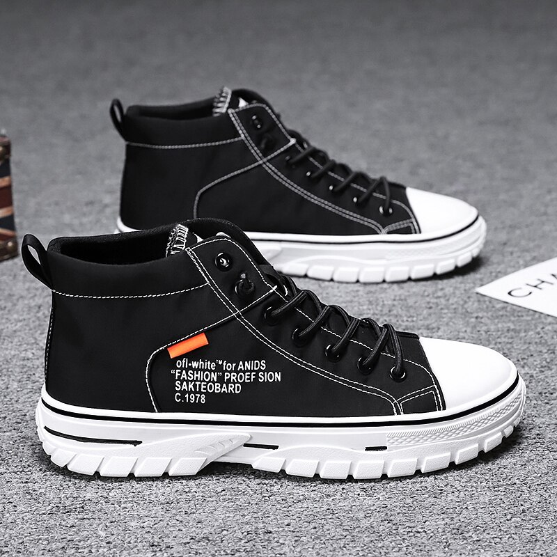 Herenschoenen Europese Station Black Samurai Sport En Leisure Sneakers Mannelijke Heren Casual Schoenen Verhoogd Ins Super Fire Schoenen