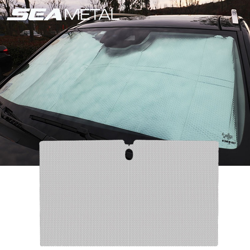 Auto Zonnescherm Voorruit Zonnescherm Cover Parasol Auto Voorruit Auto Voorruit Blind Uv Protector Zonnescherm Covers Accessoires