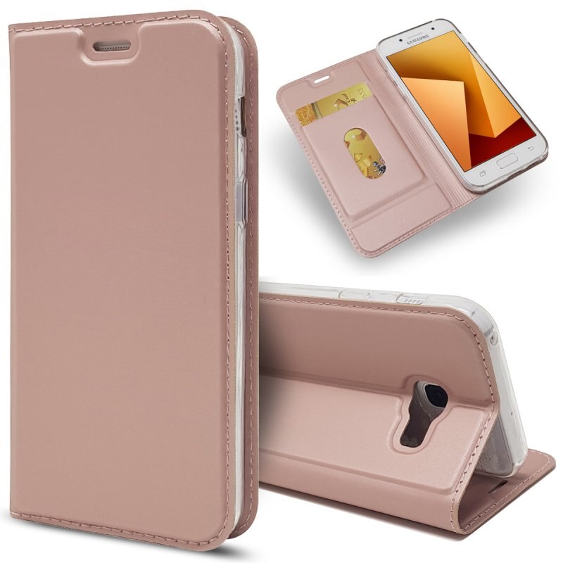 Voor Samsung Galaxy A5 /Galaxy A3 /Galaxy A7 Case Magnetische Boek Stand Card Portemonnee PU lederen Telefoon Cover
