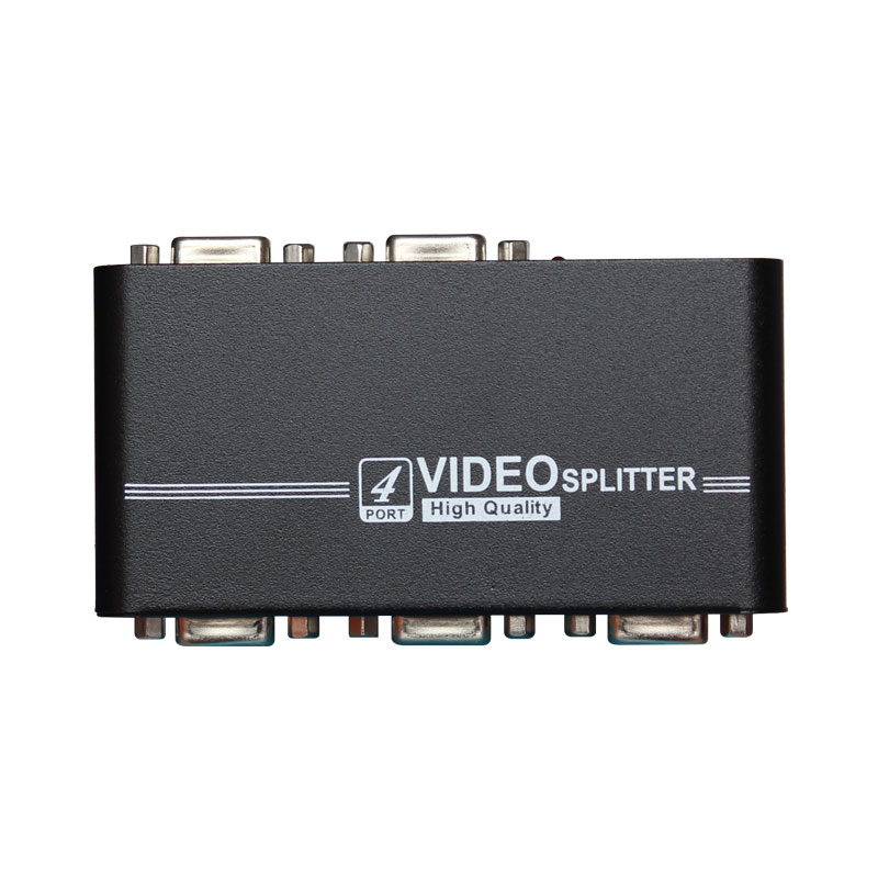 Leide scene leie skjerm 1 x 4 in 1 ut 450 mhz enhet 1920 * 1440 4 porter vga video separator duplikator