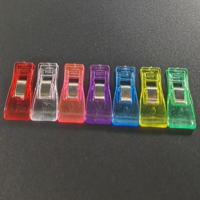 Dailylike 5/10 Pcs Colorful Plastic Clips Fabric Quilting Craft Sewing Knitting Clips For Clothes Paper Sewing Patchwork Tool