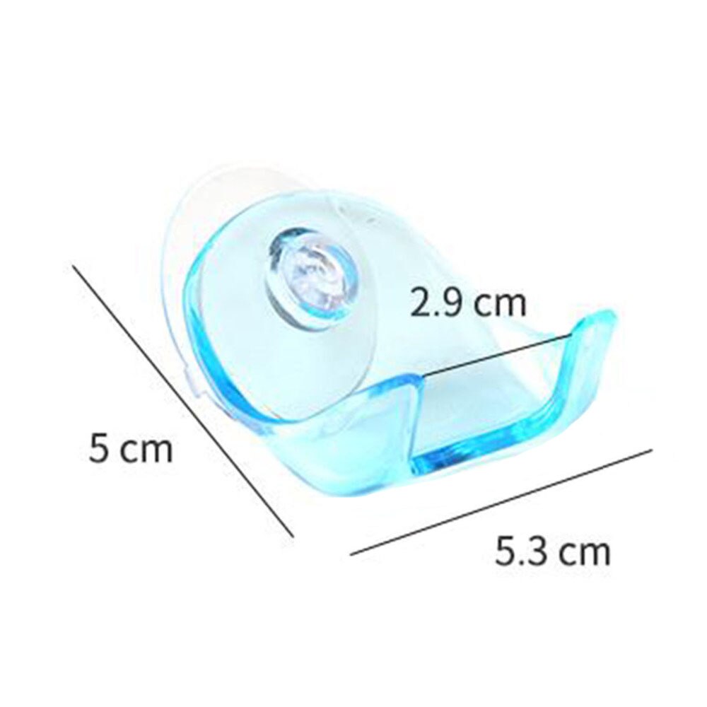 Miljövänlig plast sugkopp rakapparat hållare tvättrum vägg sugkrok rakhyvel badrum rakapparat hängare badrumstillbehör