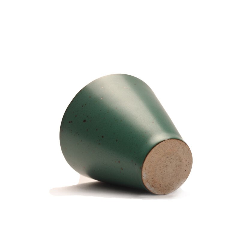 Cerámica gruesa de estilo japonés, taza de té de viento, cambio de horno, taza de té de cerámica antigua, taza maestra, taza individual, tazas de cerámica