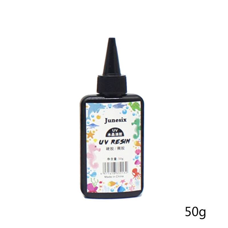 10/20/25/50/60/100g Ultraviolet Curing Epoxy UV Resin Hard Glue for DIY Jewelry B85D: B50