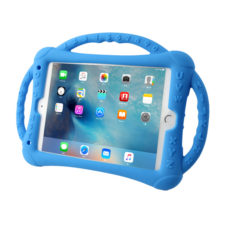 iPad 10.2 Case - 7th Gen - Shockproof EVA Silicone Kids Stand Cover with Stylus Pen