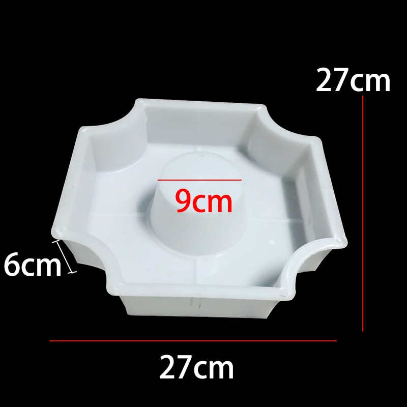 Havesti maker form sten belægningsstøbeforme gårdhave fortov sti gang maker form cement genanvendelig beton belægning mursten