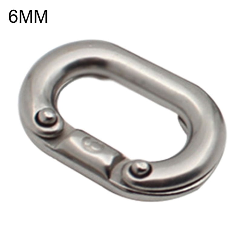 1Piece Steels Marine Grade Ship Anchors Chain Link Metal Ship Anchors Chain Link Connector Part Link Split Connectings