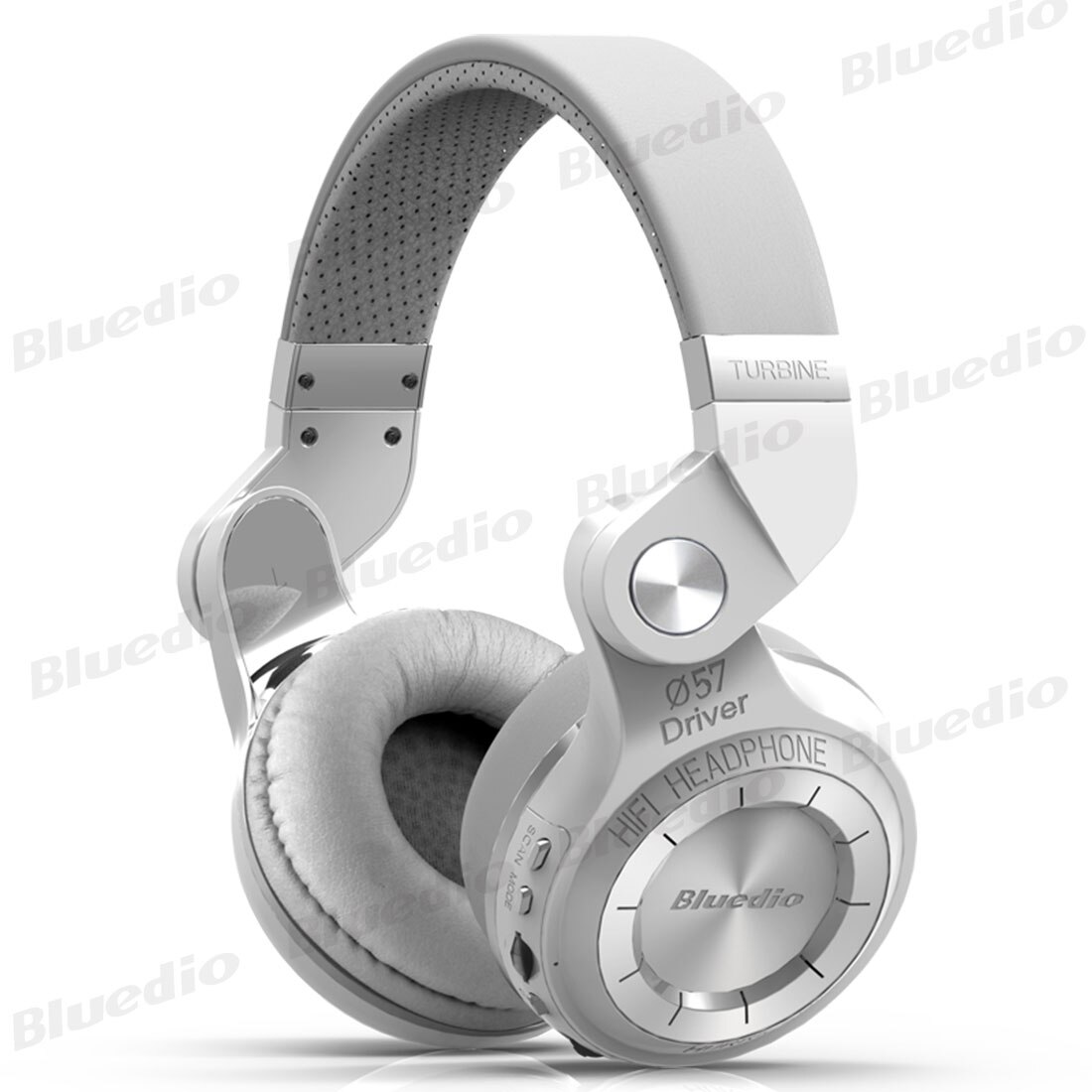 Bluedio T2 + Bluetooth Hoofdtelefoon Draadloze Headset Stereo Geluid Eairphone Vier Kleuren Met Microfoon Voor Gesprekken & Muziek: White bubble bag