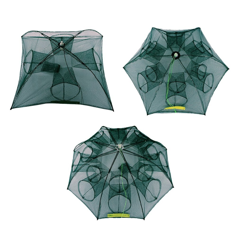 Umbrella Net Fishing Net Fish Umbrella Cage Automatic Folding Fish Net Hand Throw Net Fishing Cage Cover Cage Shrimp Cage
