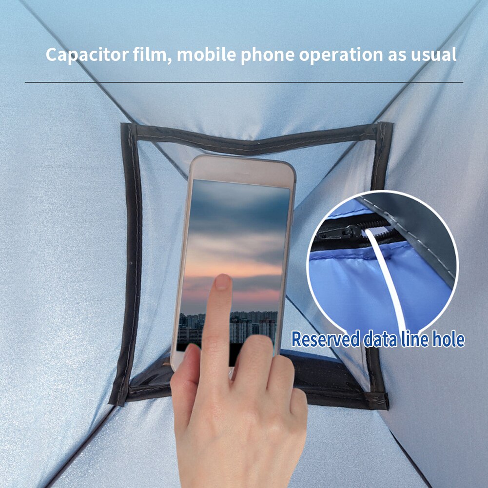 Automatic Shade Tent Mini Outdoor Picnic Instant Sun Shelter For Beach Sleeping Portable Foldable With Pockets Camping Canopy