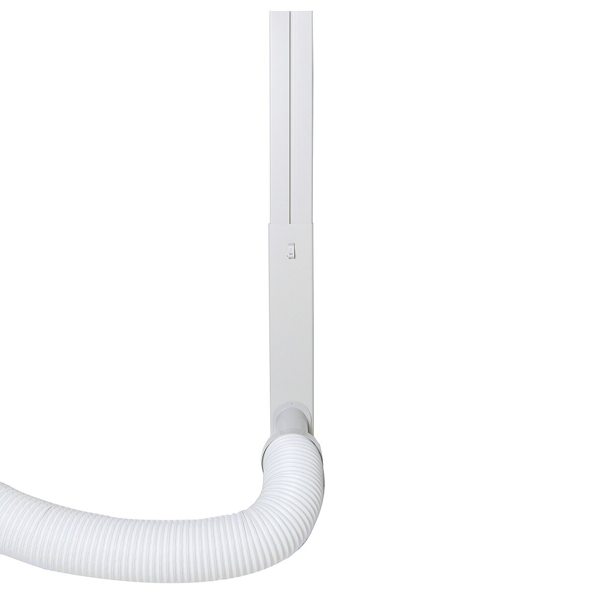 130/190cm Portable Air Conditioner Accessories Adjustable Window Air Seal Auto Lock Air Outlet Exhaust Vent Pipe Hose Connector