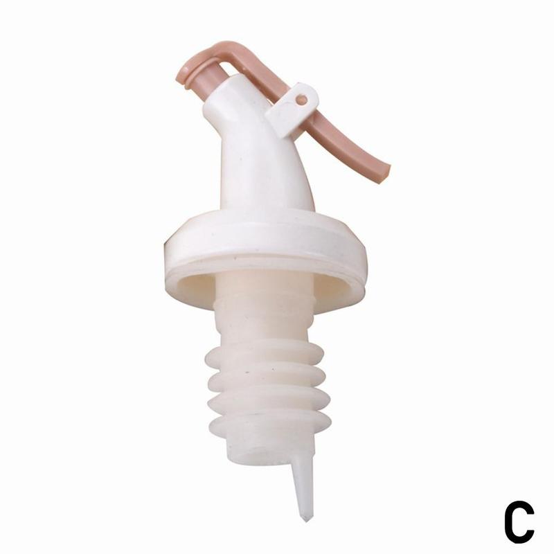 Flasche Ausgießer Leck nachweisen Auslauf Stopper Spender Olivenöl Spritzgerät Alkohol Fluss einstellen Wein kippen Küche Werkzeuge Öl Spritzgerät Spender: 8.5x3.5cm B