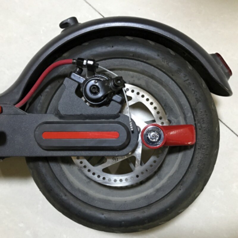 2 jeux d'accessoires pour Scooter Xiaomi Mijia M365 Pro: 1 pièces de verrouillage, freins à disque, roues et 1 ensemble de sacs de rangement avant