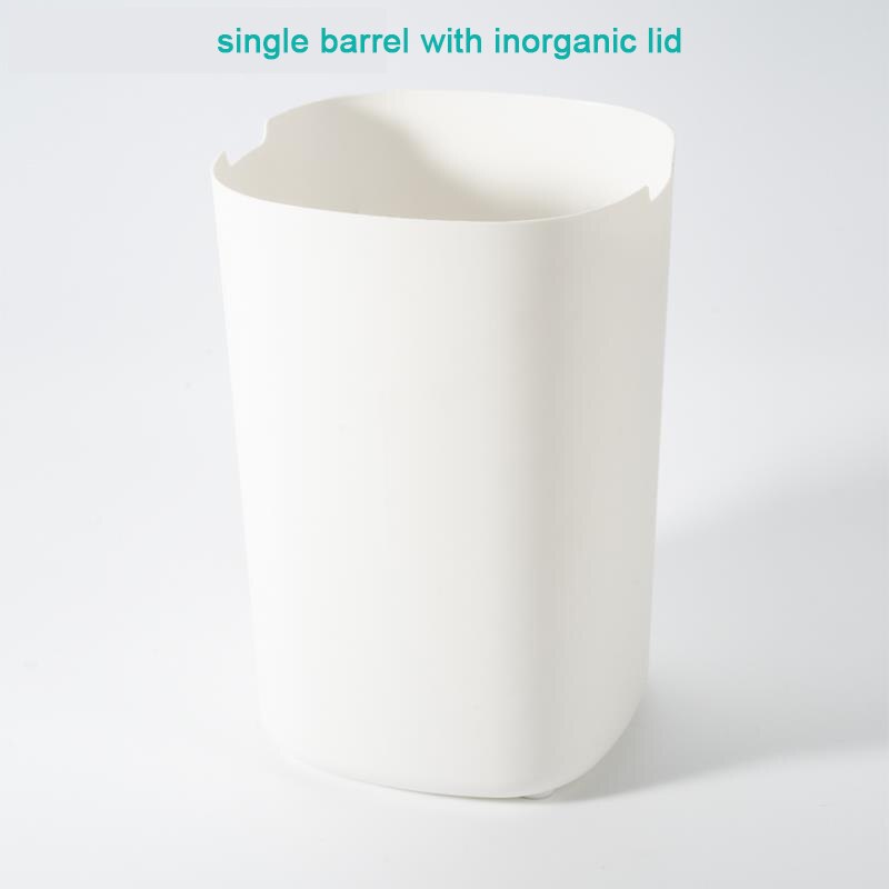 Automatic non-contact smart trash can, household electric trash can, kitchen, bathroom, living room trash can, induction: white1