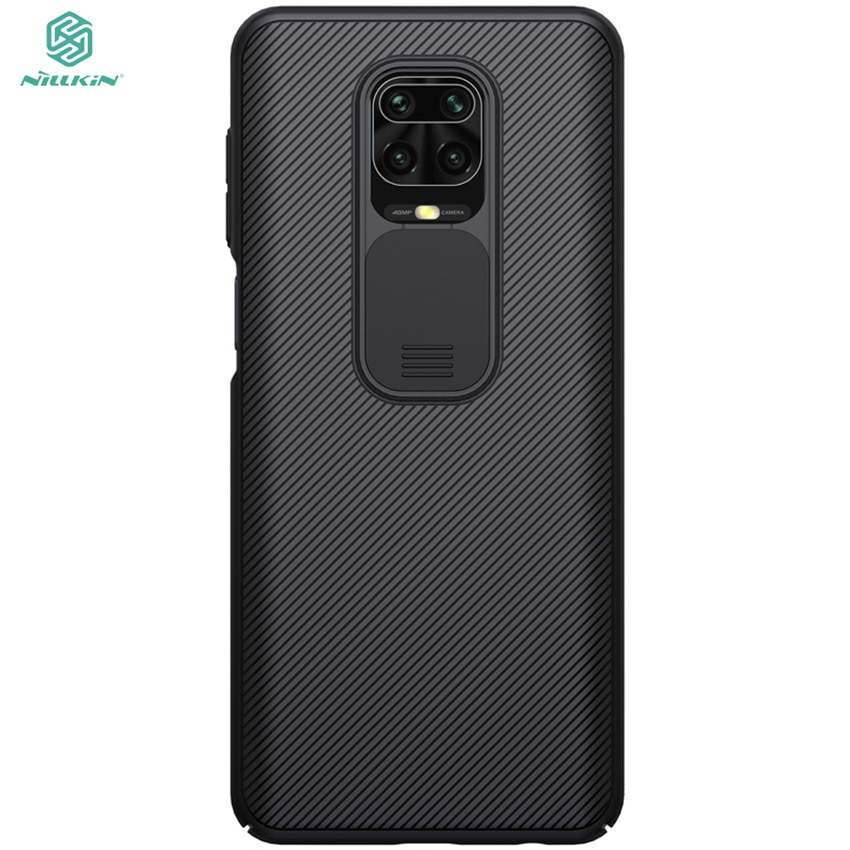 For Redmi Note 9 Pro Case NILLKIN Slide Camera Protection Case For Redmi Note 9 NOTE 9S Note 9 pro max Anti-skid Camshield