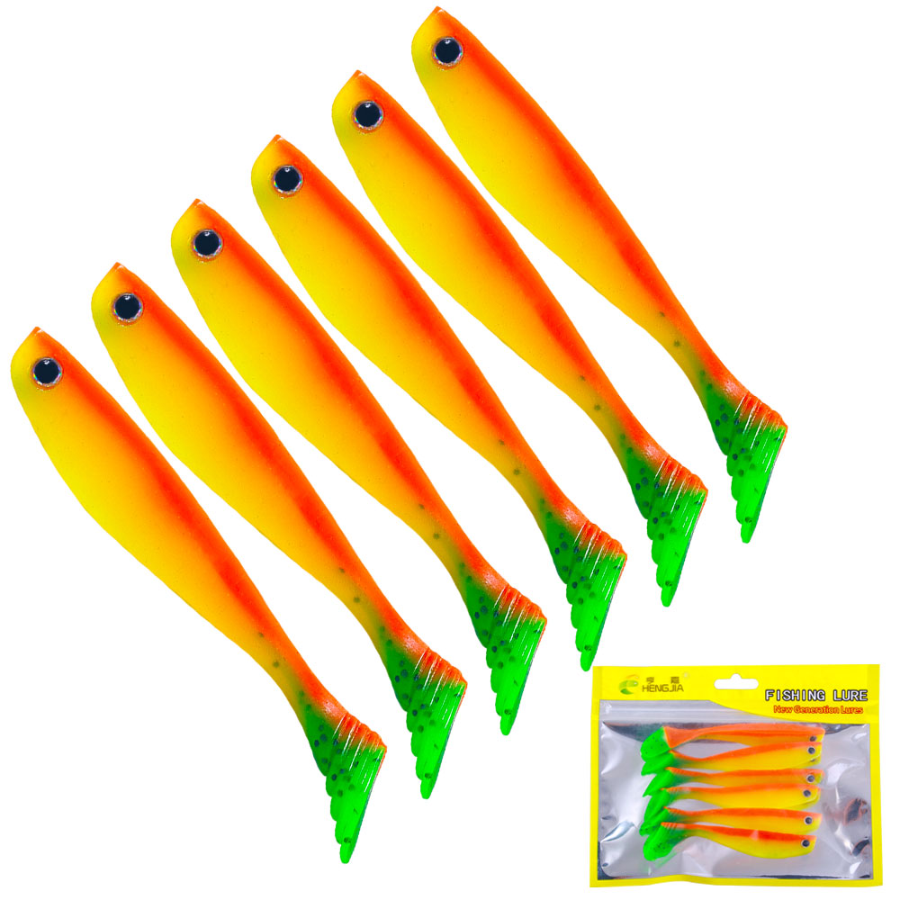 Newup depredador gomas señuelos blandos pesca en el mar señuelo de pesca leurre shad cebo de silicona cola en T Wobblers cebo de pescado 10cm5g