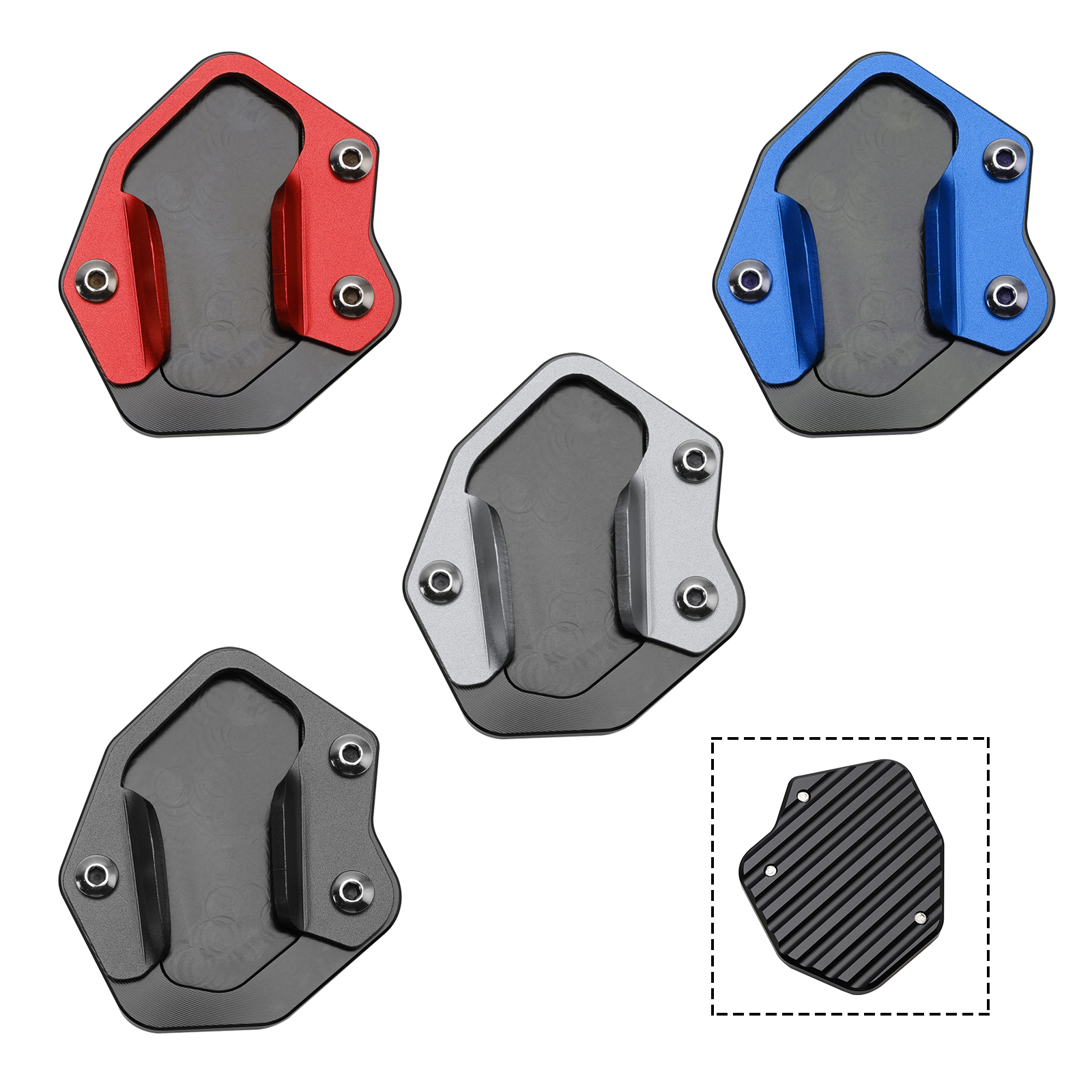 Ständer vergrößern Platten polster passend für Tiger 800/xc/xca/xr/xrt xcx 18-20