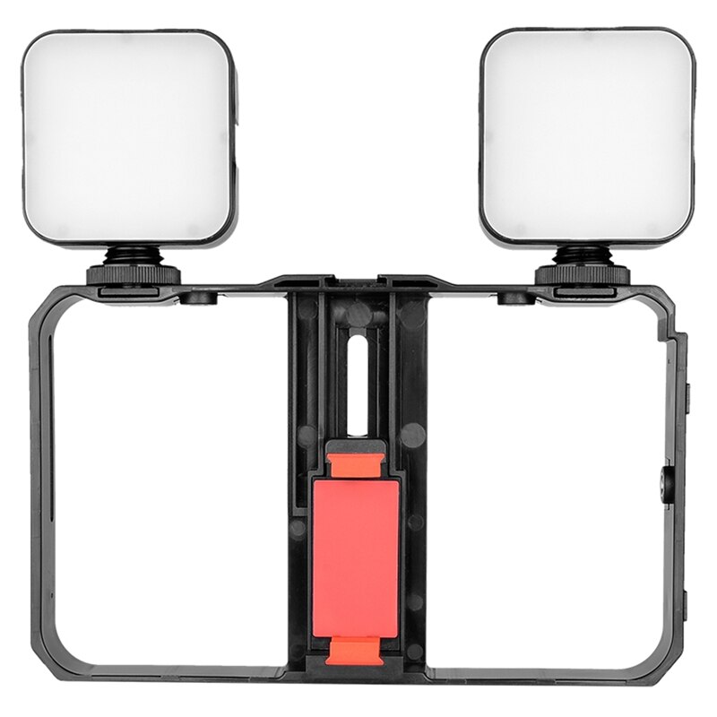 VideoGrip Smartphone Stabilizer - Professionele Filmcage met Cold Shoe