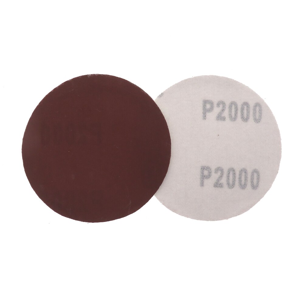 Disco de lixa para lixa de metal e madeira, 60 a 2000mm de óxido de alumínio com gancho e laço de secagem, disco de lixar metal e madeira: 2000  Grit / 15 Pcs