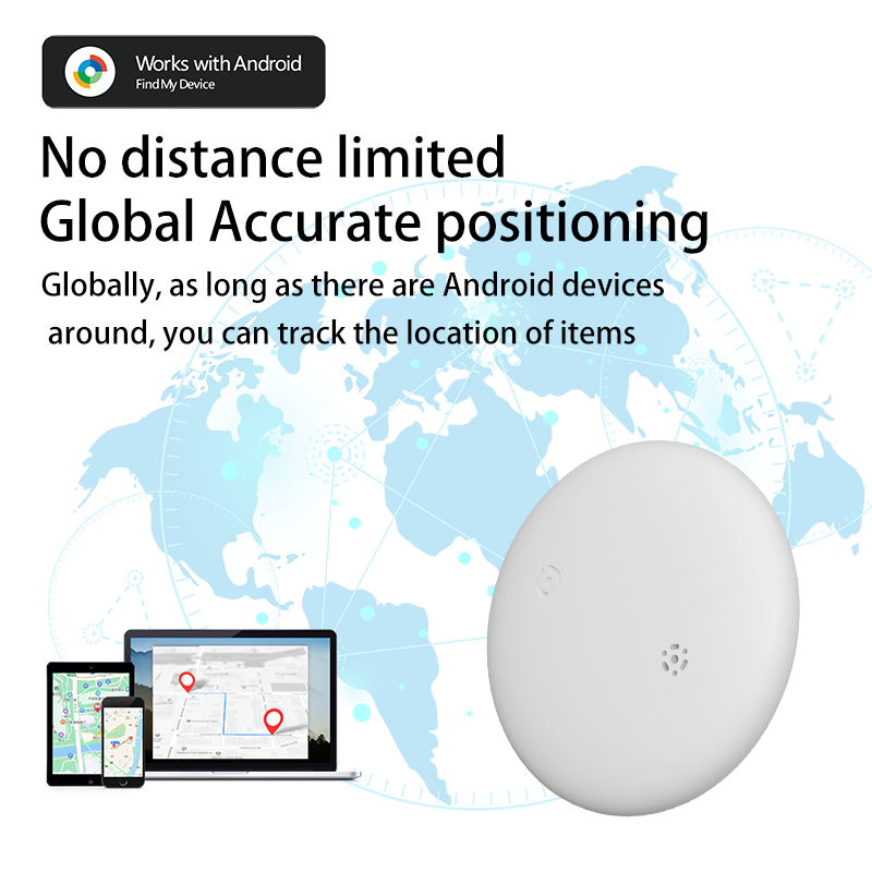 Android-compatibele AirTag - Tracker-tags voor Android-telefoons, ondersteunt Google Find My Device Item Tracker