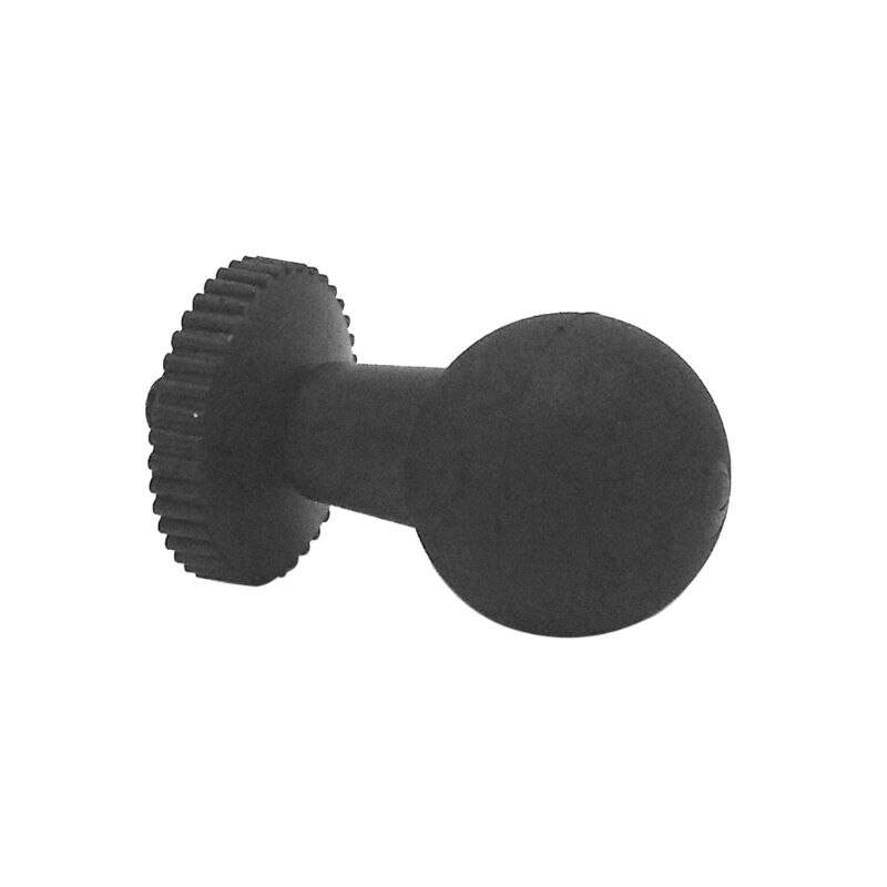 Montaje de cabeza de bola de goma a adaptador de tornillo 1/4 adaptador de trípode para montaje de Ram Gopro Cámara de Acción GPS soporte de bola Accesorios